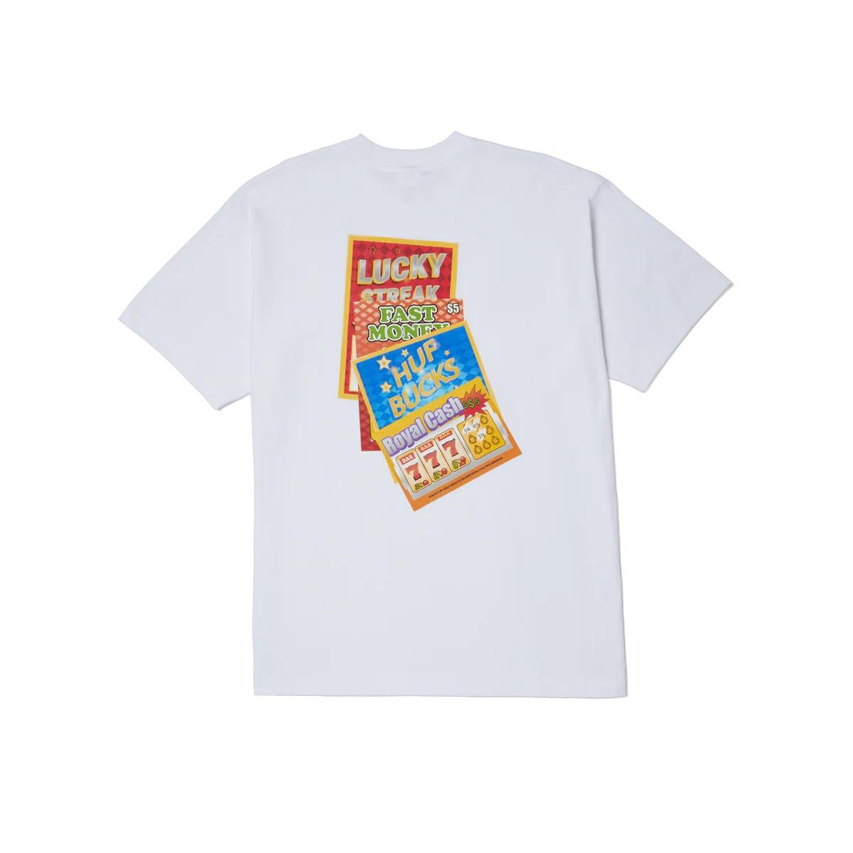 Lucky T-Shirt TS02398 WHITE HUF 