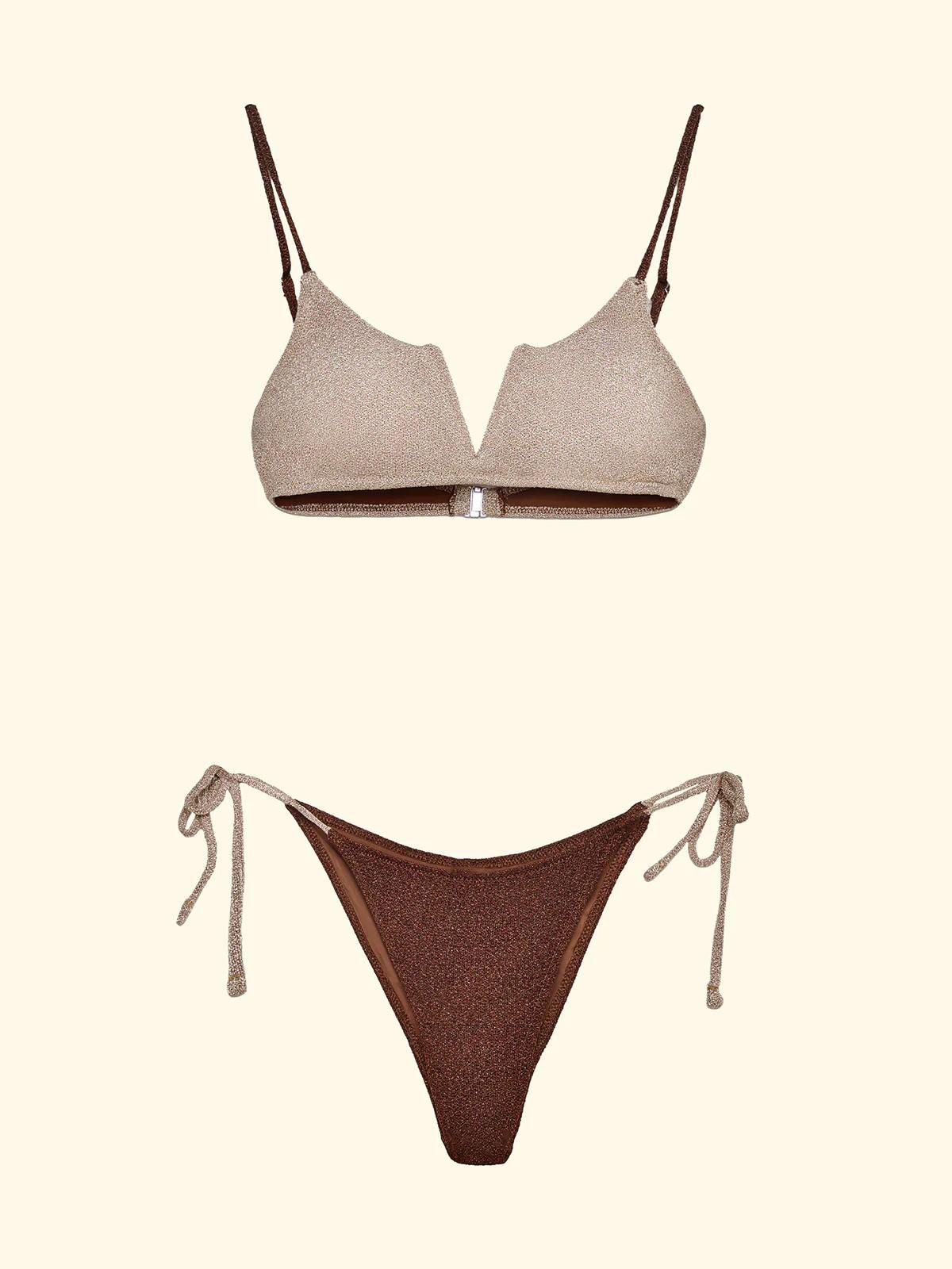 Bikini donna marrone FK26SW1112 BN F**K 