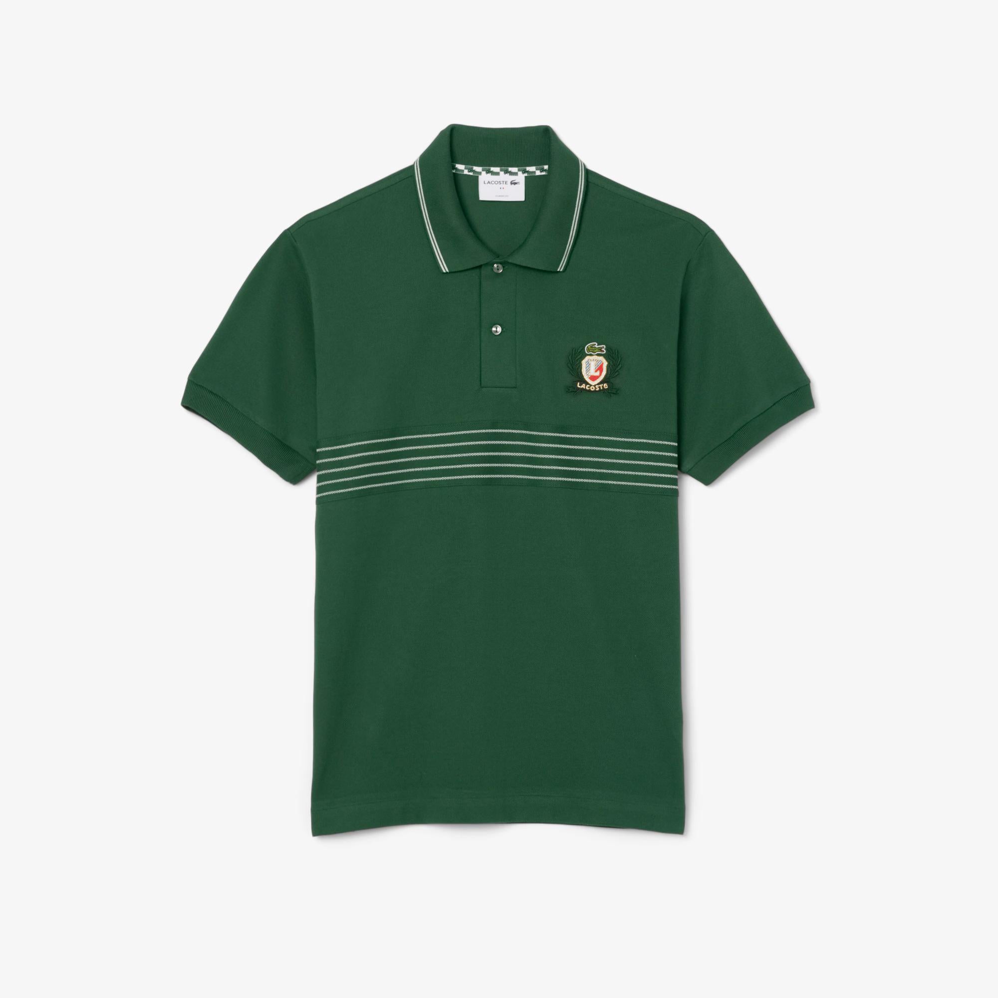 Polo con stemma ricamato PH0037 132 LACOSTE 
