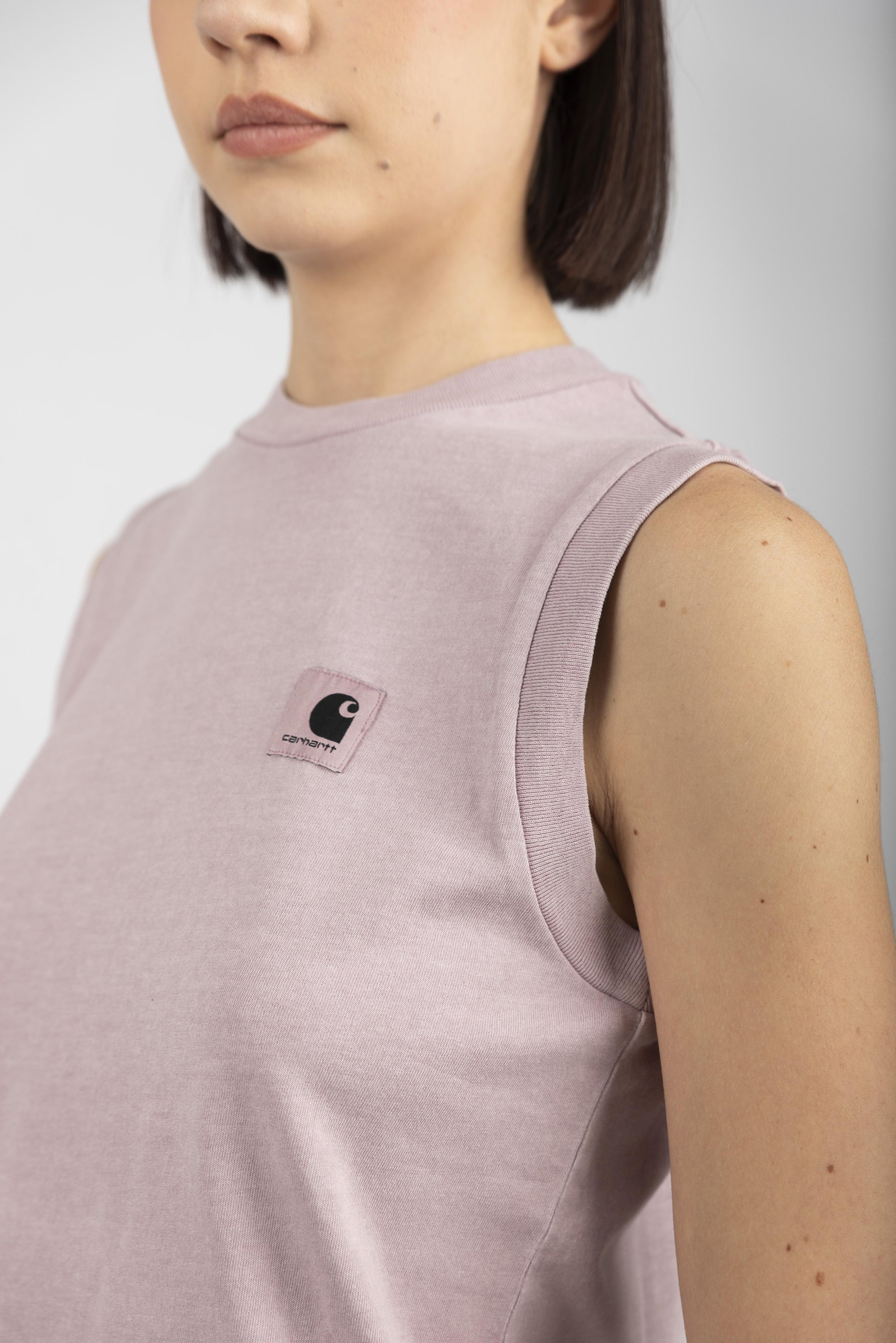 Maglia Women's Nelson A-Shirt hortensia garment dyed  I034514 2P8GD CARHARTT WIP 
