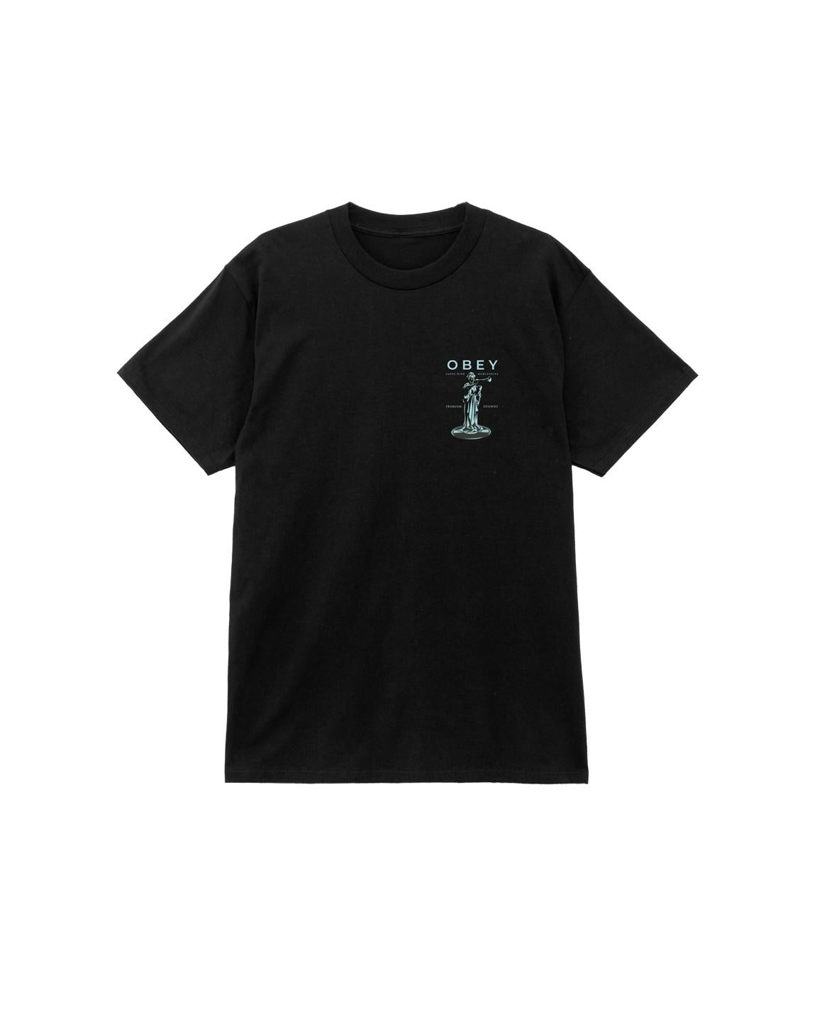 T-shirt girocollo 165264094 BLK OBEY 