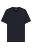 T-shirt con monogramma interno in cotone misto