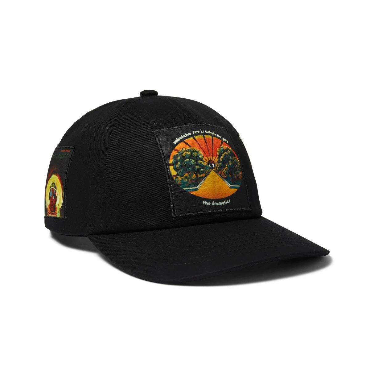 HUF x Stax Patches Snapback Hat HT00847 BLACK HUF 