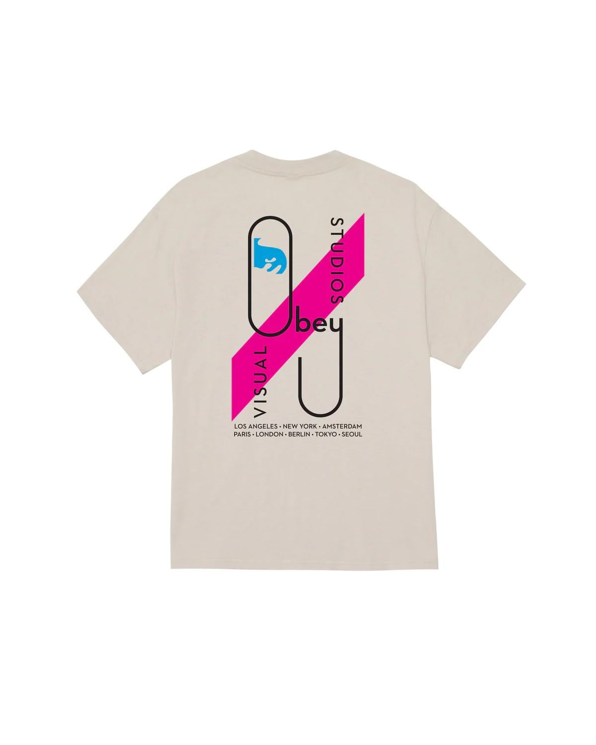 T-shirt Visual Studios 165264231 SIG OBEY 