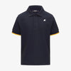 Polo bambini Vincent elasticizzata blu