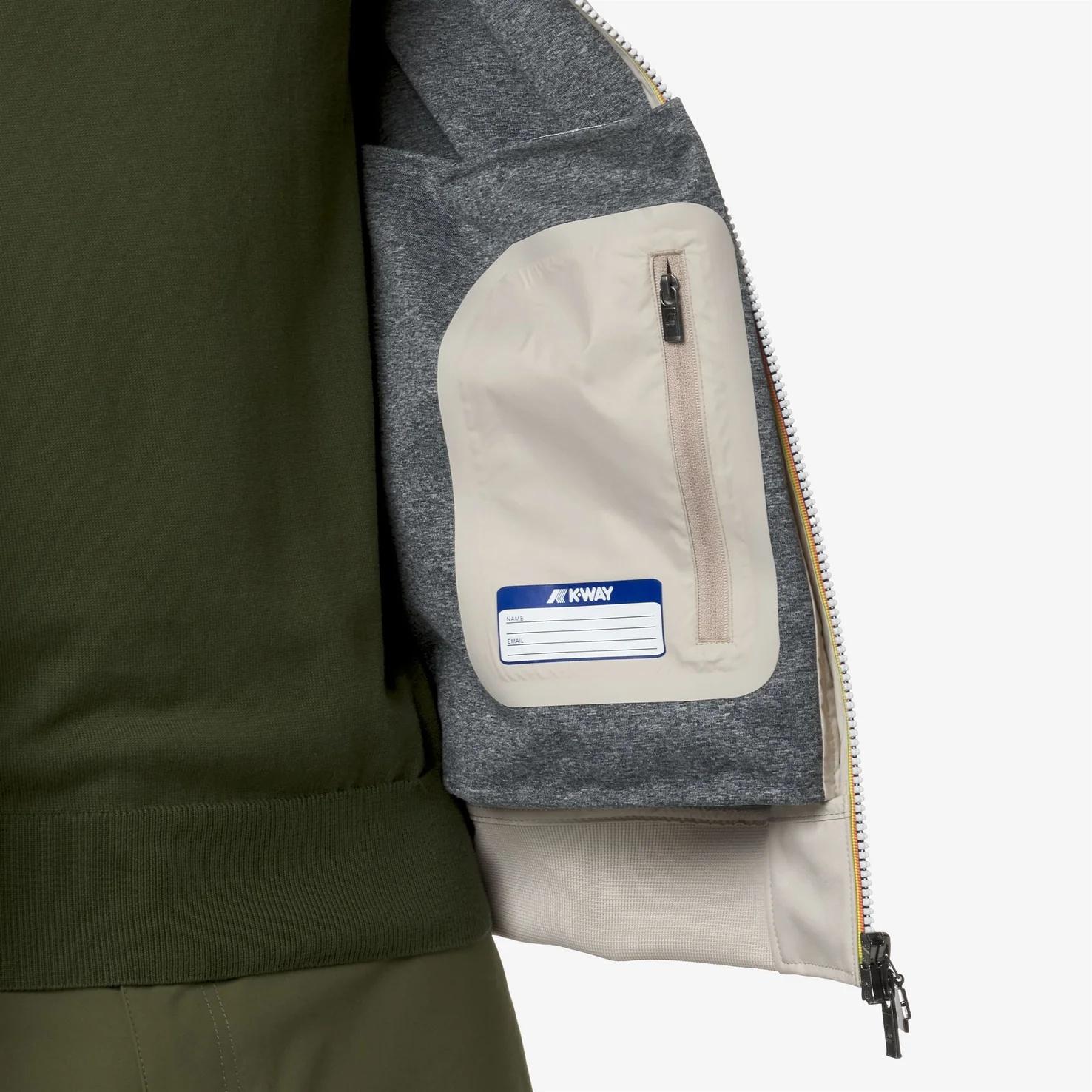 Giacca Casual Impermeabile Uomo Beige K5123HW 634 K-WAY 