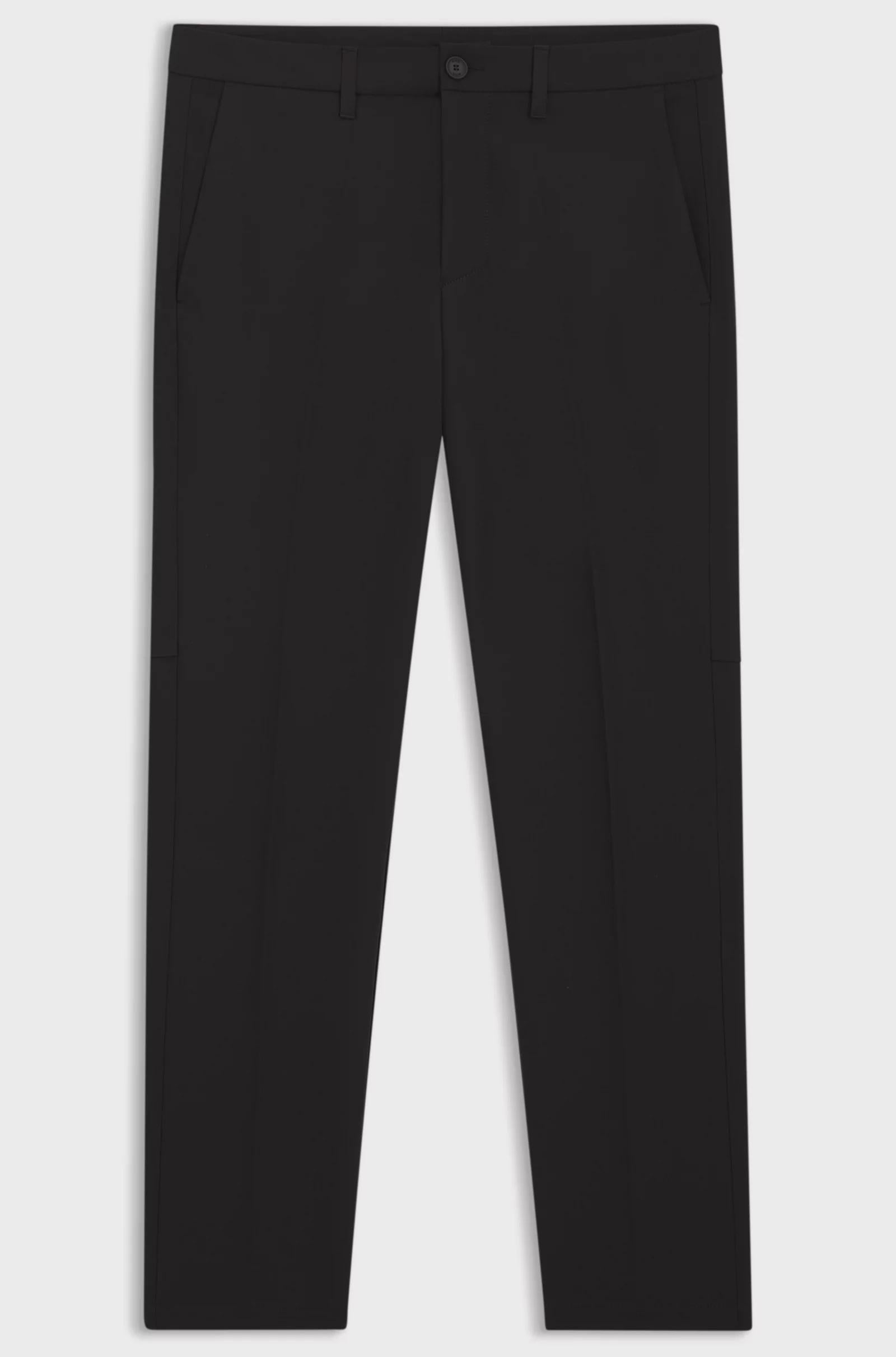 Pantaloni slim fit in tessuto elasticizzato idrorepellente 50534303 001 BOSS 