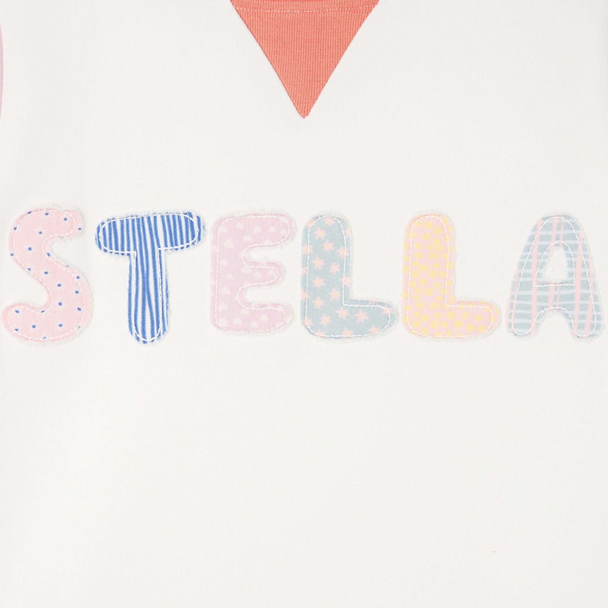 Felpa con Grafica Logo Ricamata TX4B00Z3059 999 STELLA MCCARTNEY 