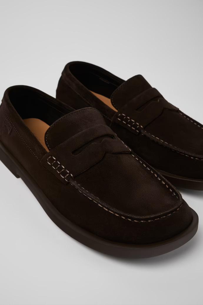 Don scarpe marroni in nabuck K101014 001 CAMPER 