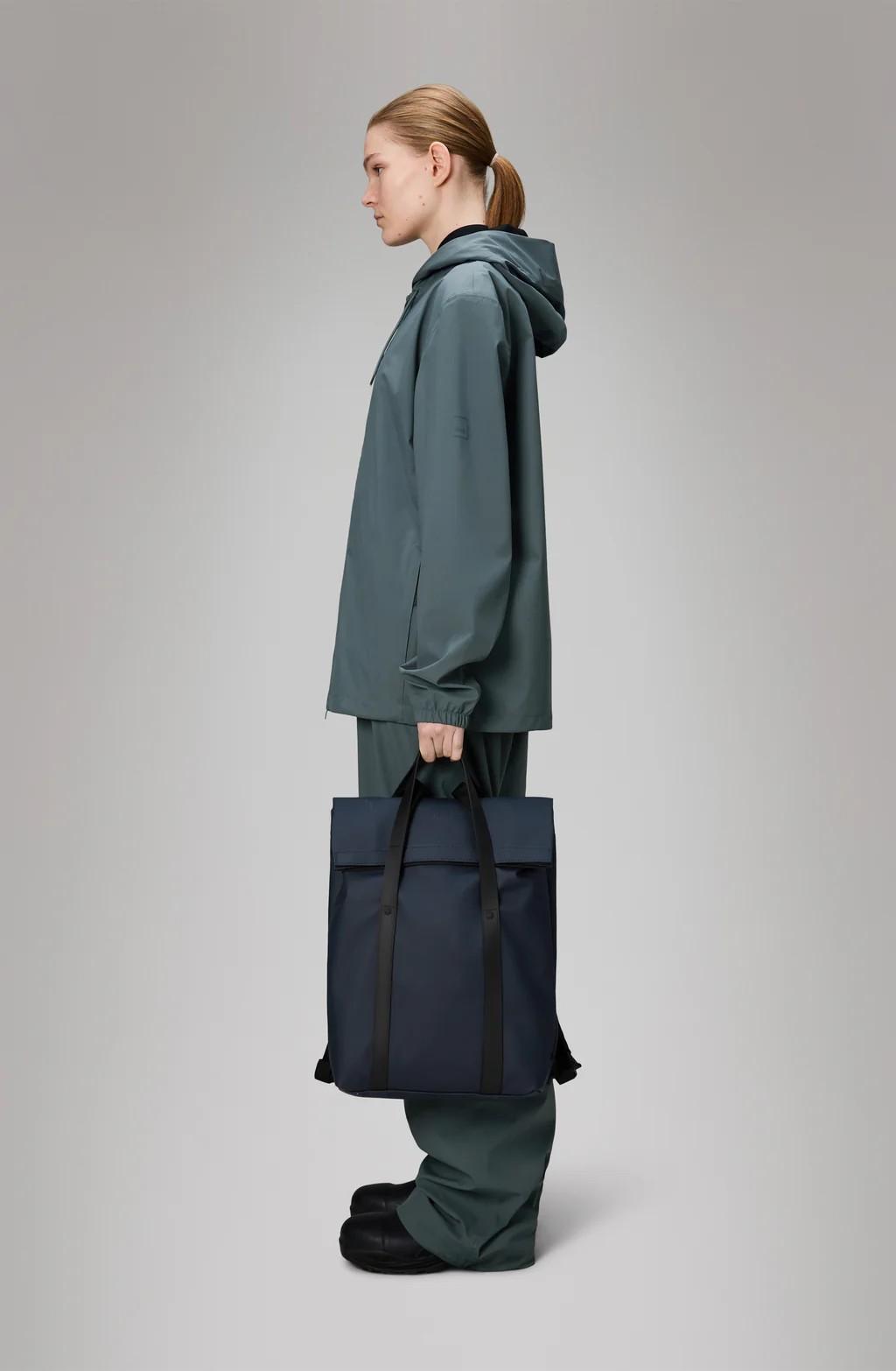 2 Way Tote Backpack RA12940 NAV RAINS 