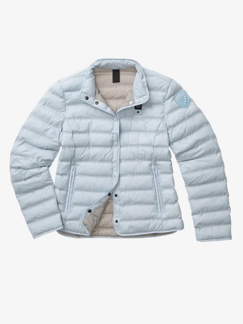 Giacca imbottita a righe Luna 26SBLDC02173 80EGG BLAUER 