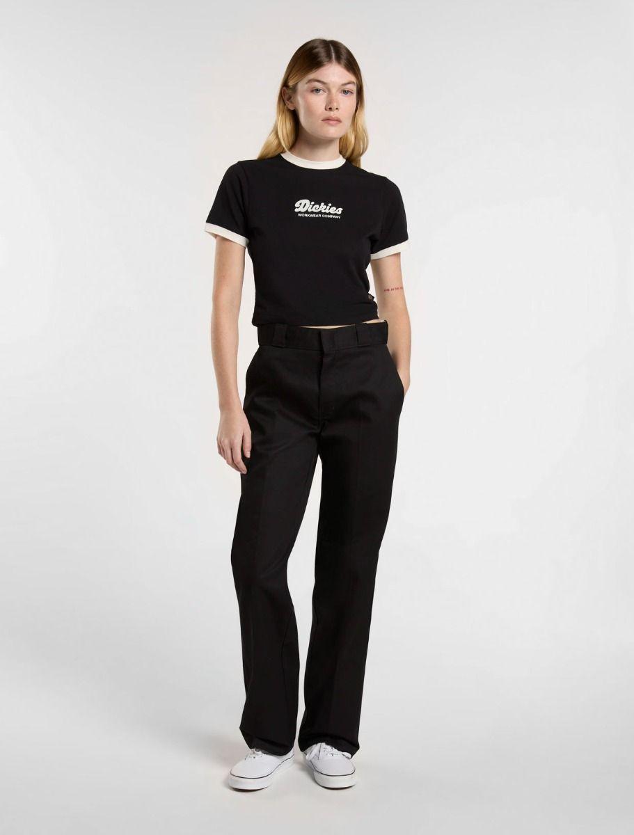 T-shirt Lewistown Ringer DK0A4Z8I BLK1 DICKIES 
