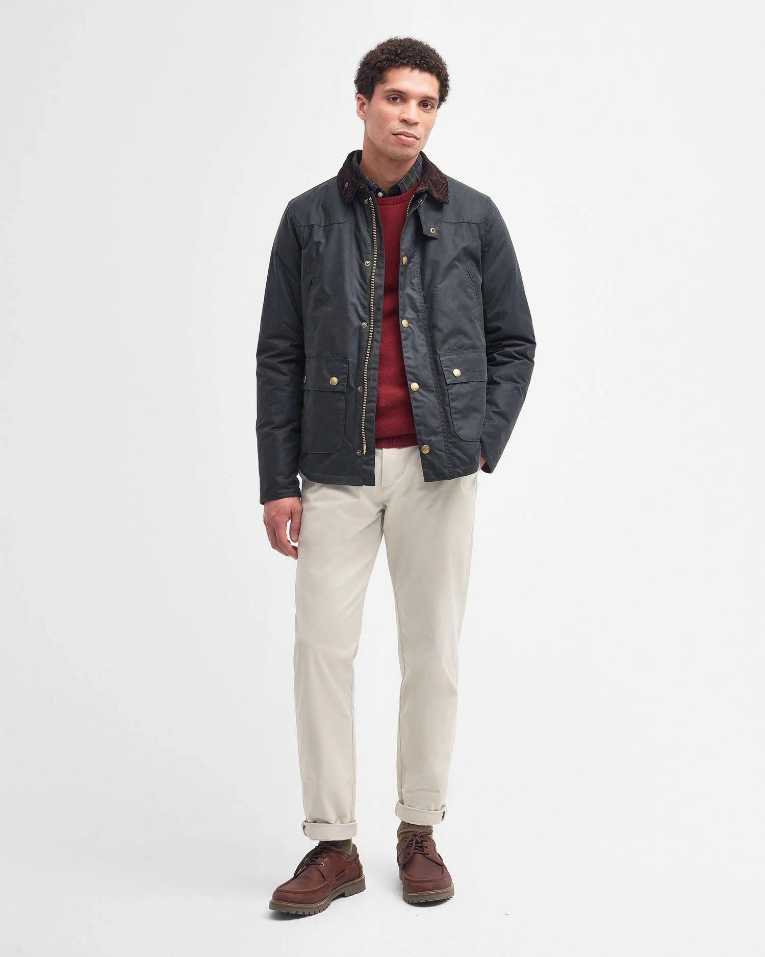 Giacca in cotone cerato Reelin MWX1106 SG51 BARBOUR 