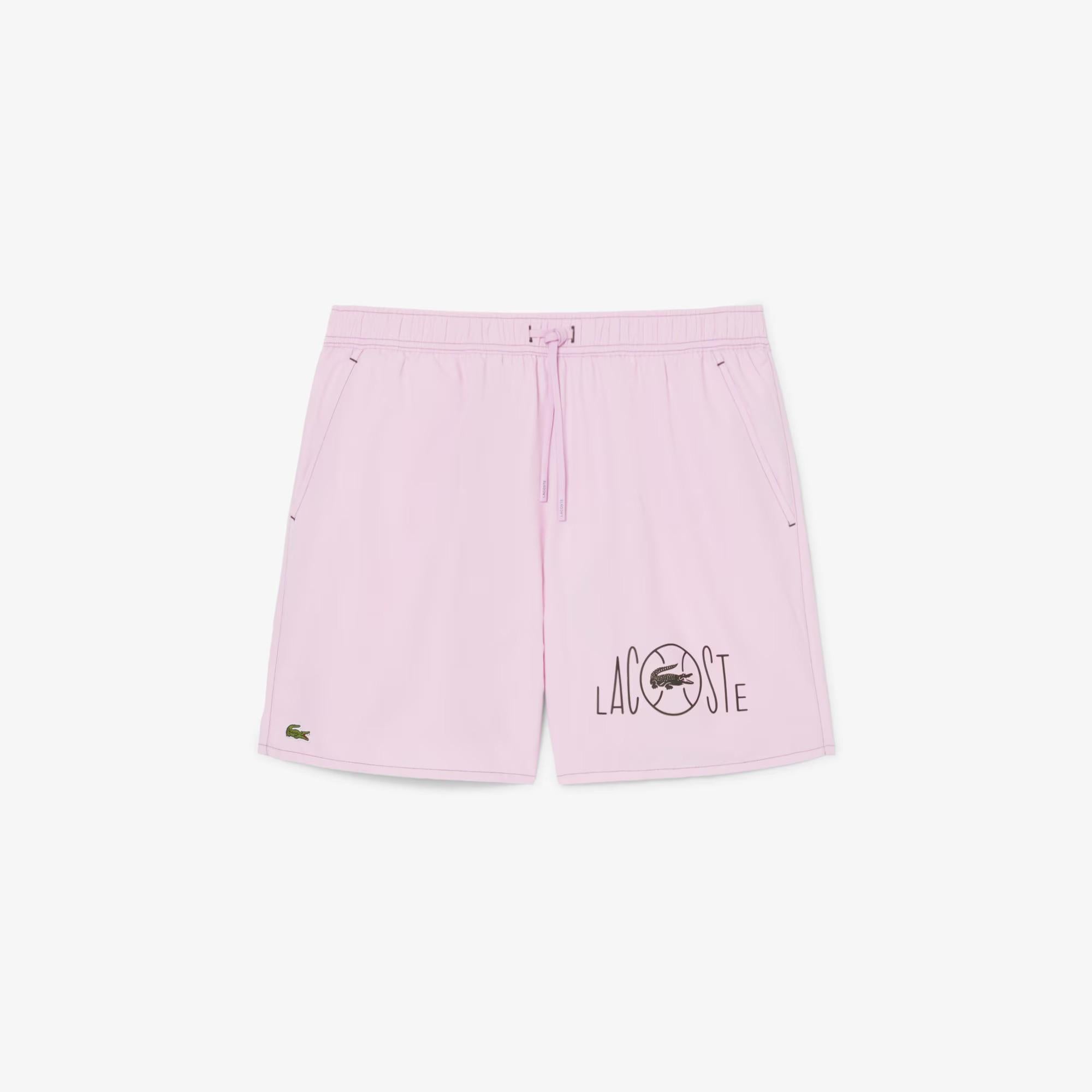 Boxer mare midi con monogramma stampato MH1887 Z4H LACOSTE 