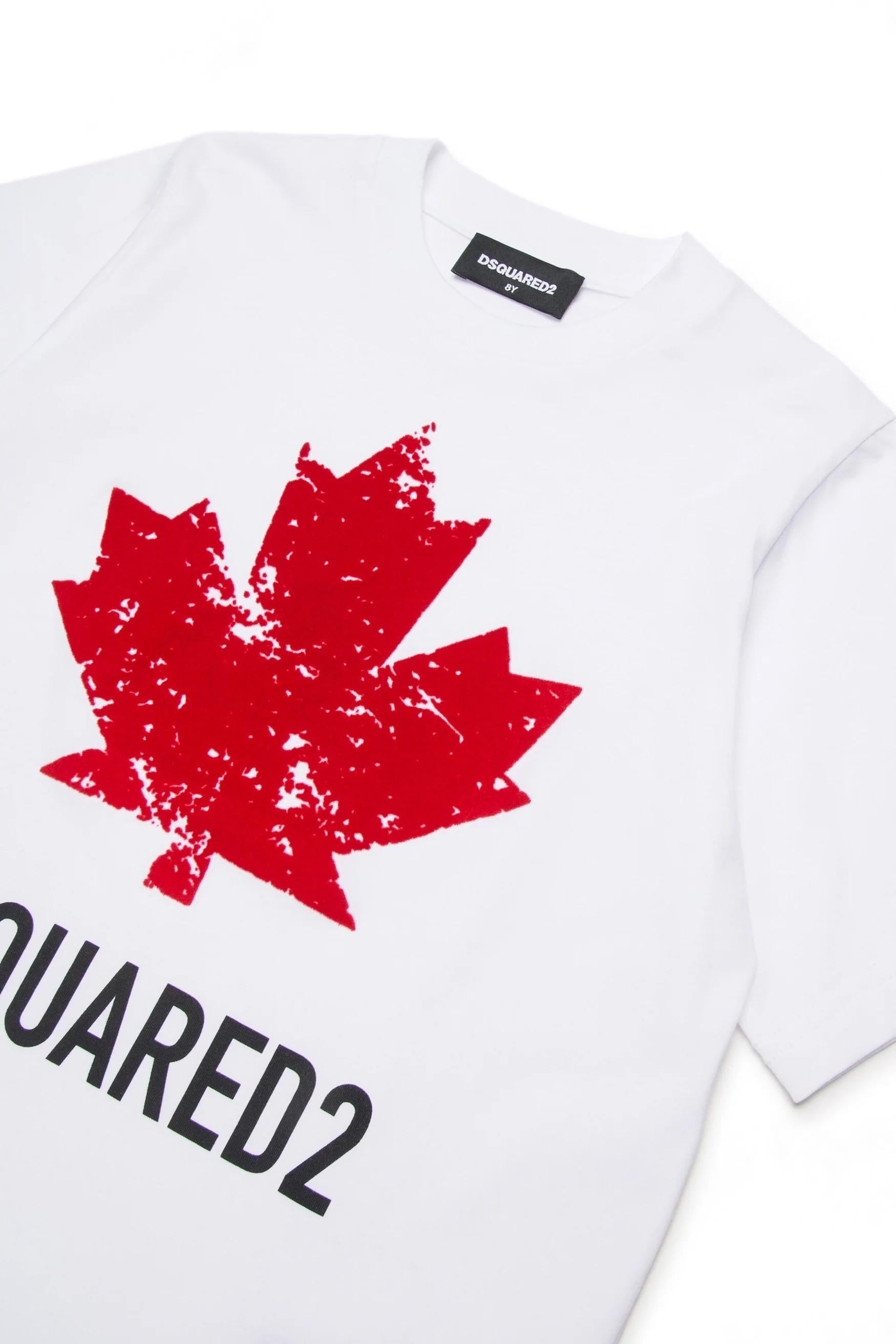 T-shirt con logo DQ2982D00XM DQ100 DSQUARED2 