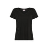 T-shirt con scollo a V in cotone