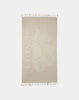 Paraty telo mare jacquard con logo mangrove