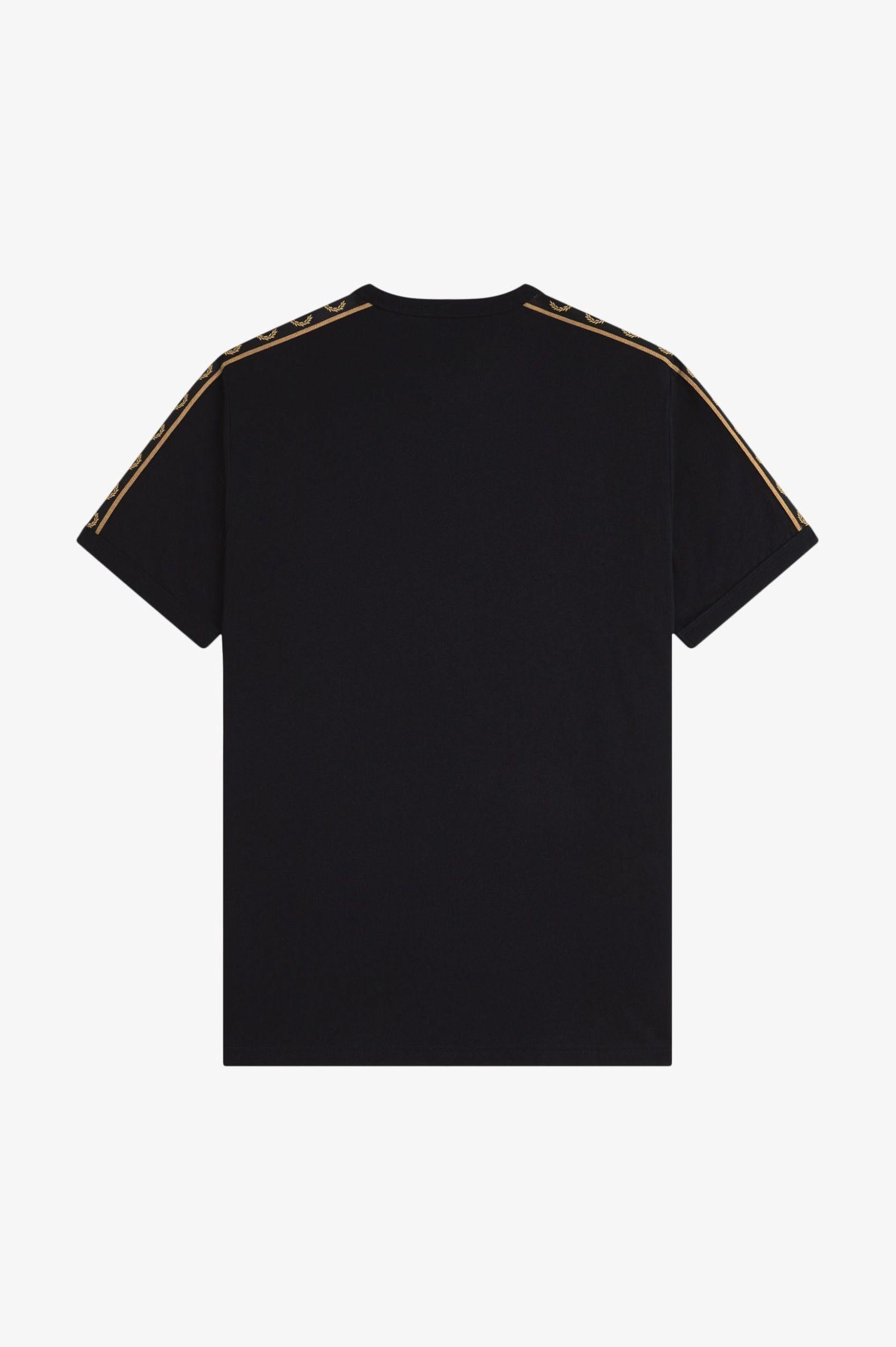 T-Shirt ringer con fettuccia a contrasto M461355 S77 FRED PERRY 