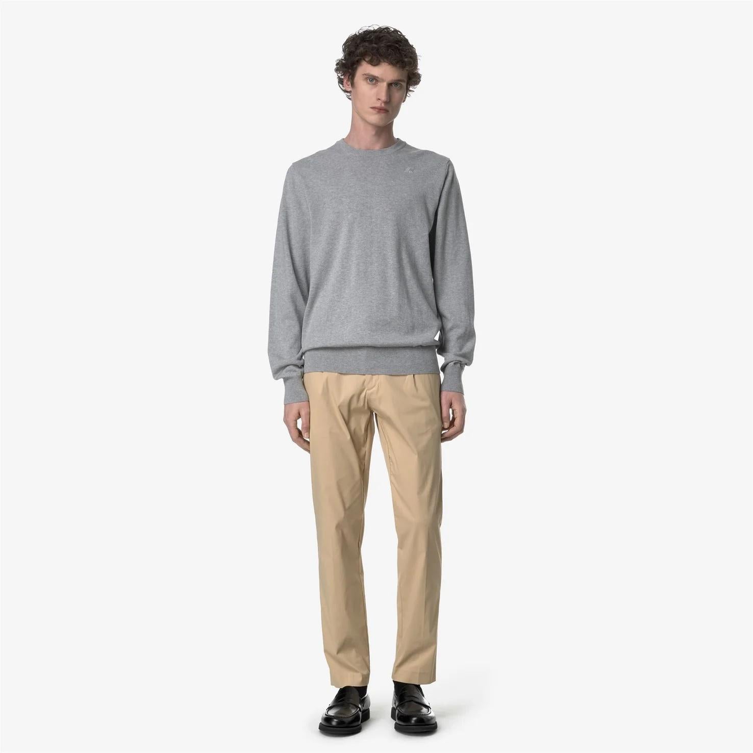 Pantaloni chino elasticizzati da uomo beige K61368W WBJ K-WAY 