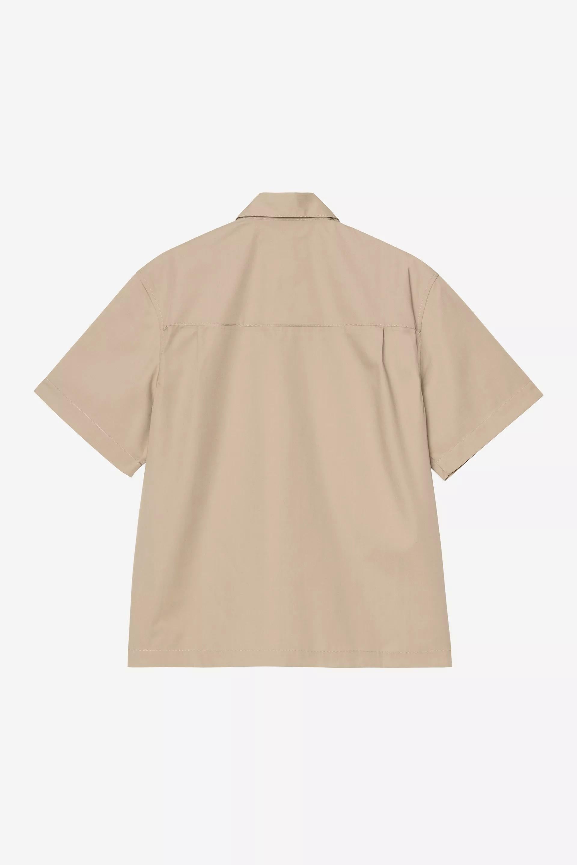 S/S Postal Zip Shirt I036189 3MSXX CARHARTT WIP 