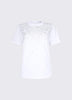 T-shirt con castoni gioiello