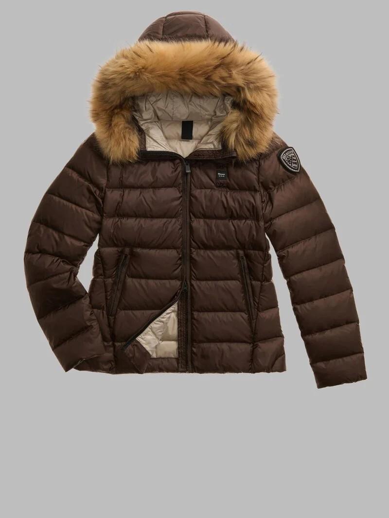 Piumino a righe arcadia 25WBLDC03099 365EI BLAUER 