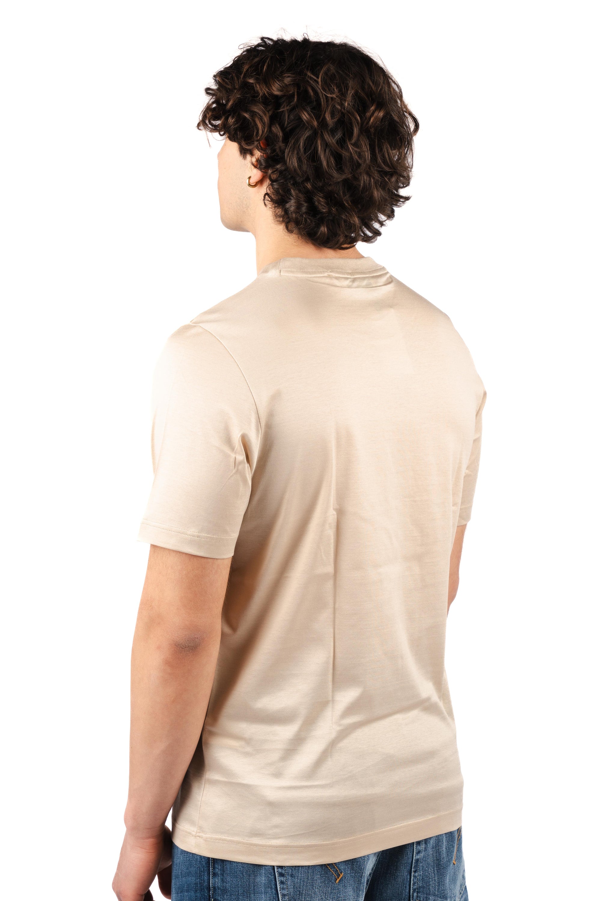 T-shirt in cotone mercerizzato 60196/74007 110 GRAN SASSO 