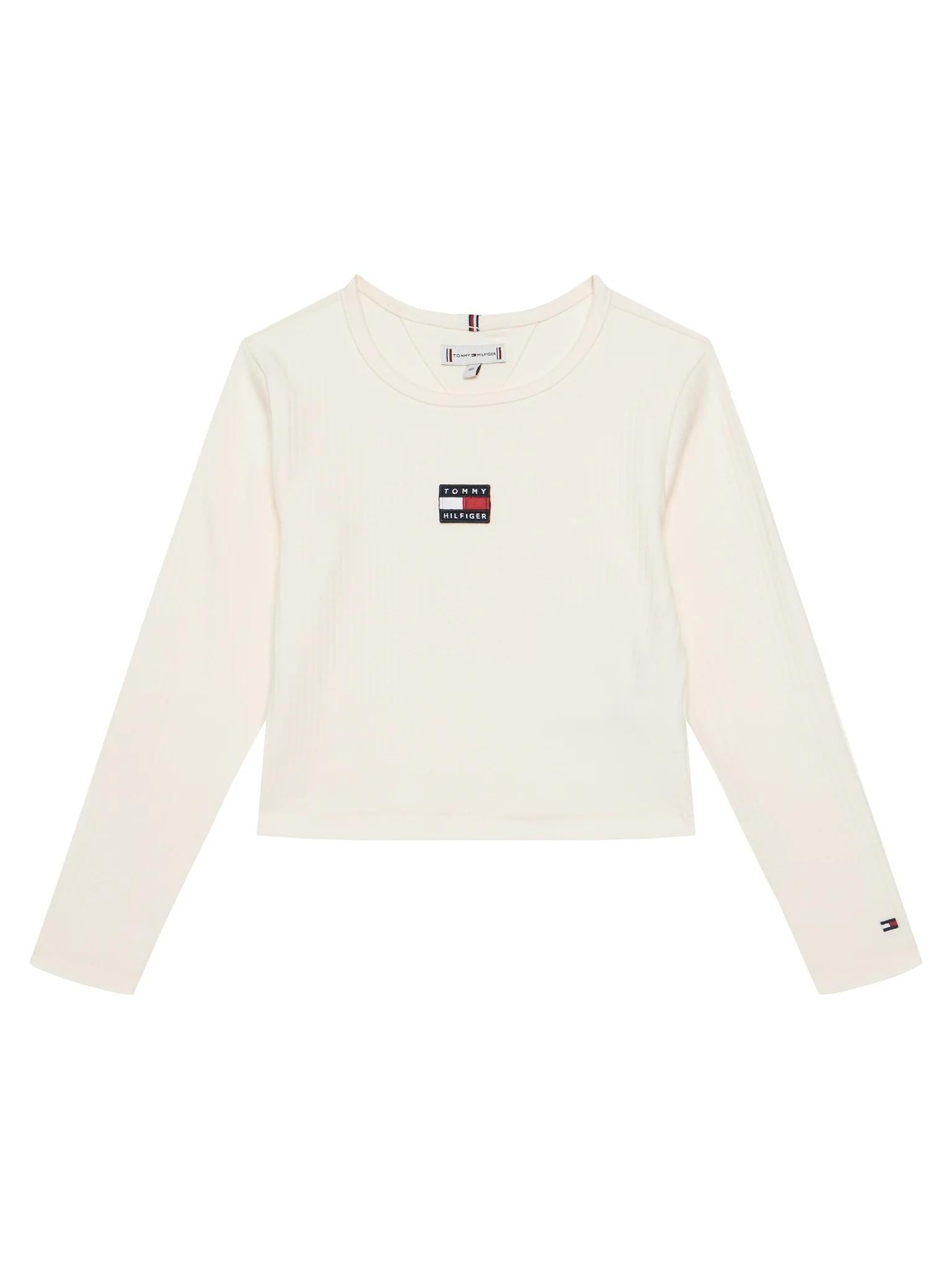 Maglia a costine KG0KG09065J YBH TOMMY HILFIGER 