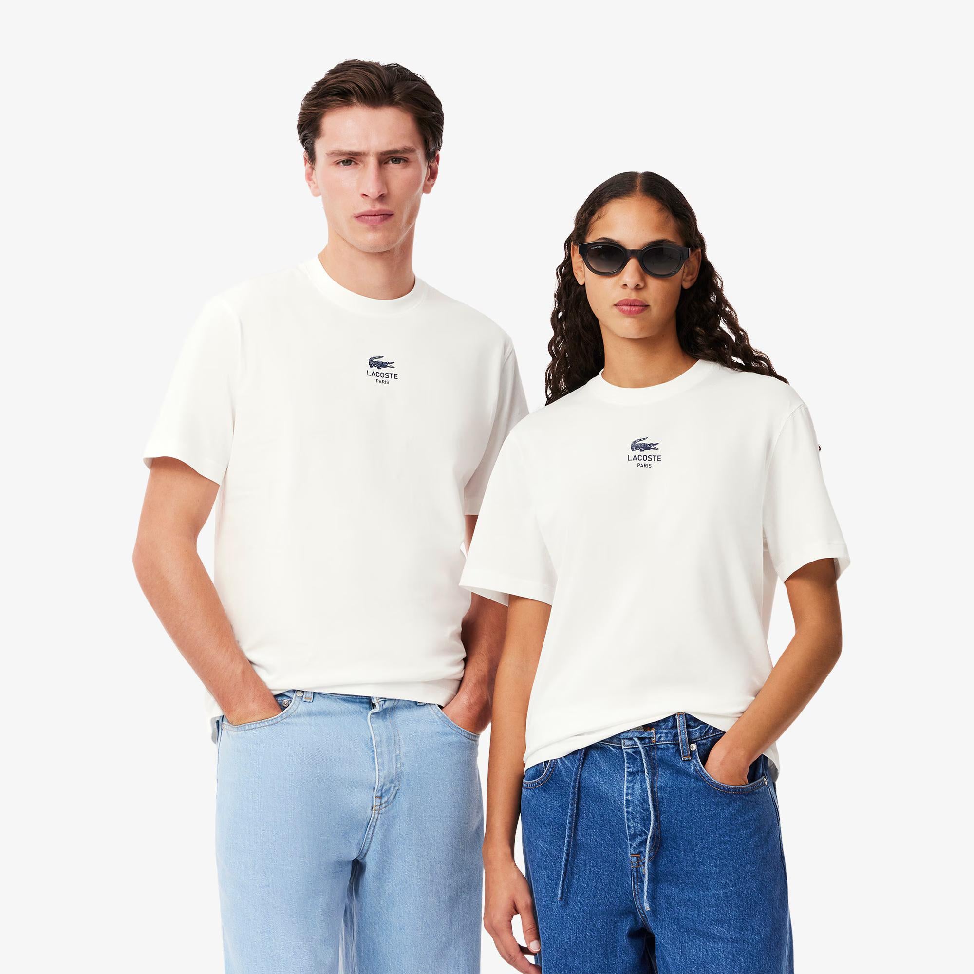 T-shirt in jersey di cotone TH2739 70V LACOSTE 