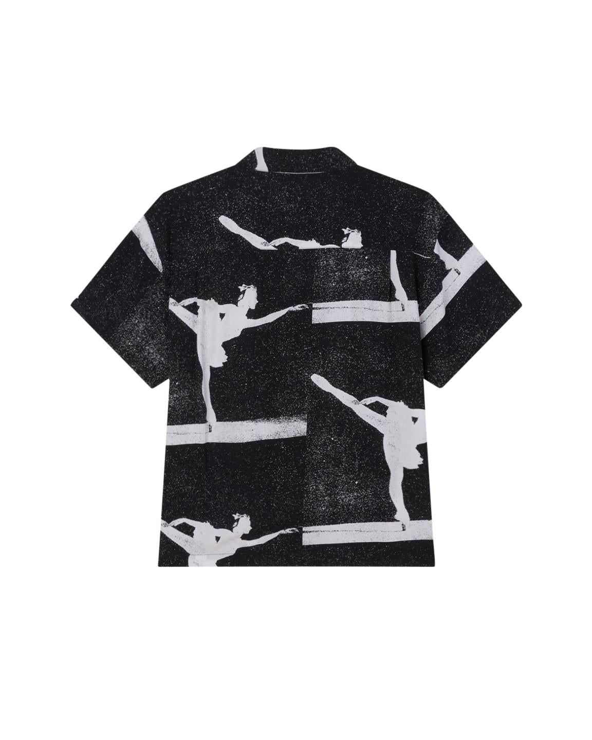 Camicia in viscosa maniche corte 181210431 BKM OBEY 