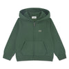 Fleece zip-up hoodie