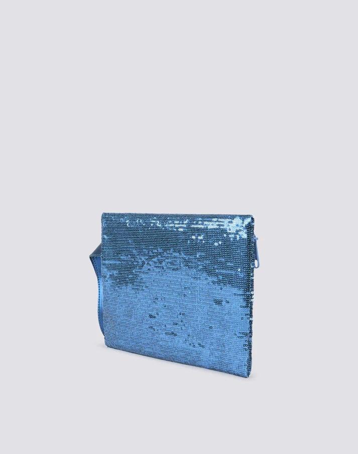 Cher pochette con paillettes azzurro AW912ABPA400 07501 SUNDEK 