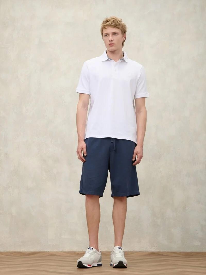 Polo in piquet Philp 26SBLUT02321 100 BLAUER 