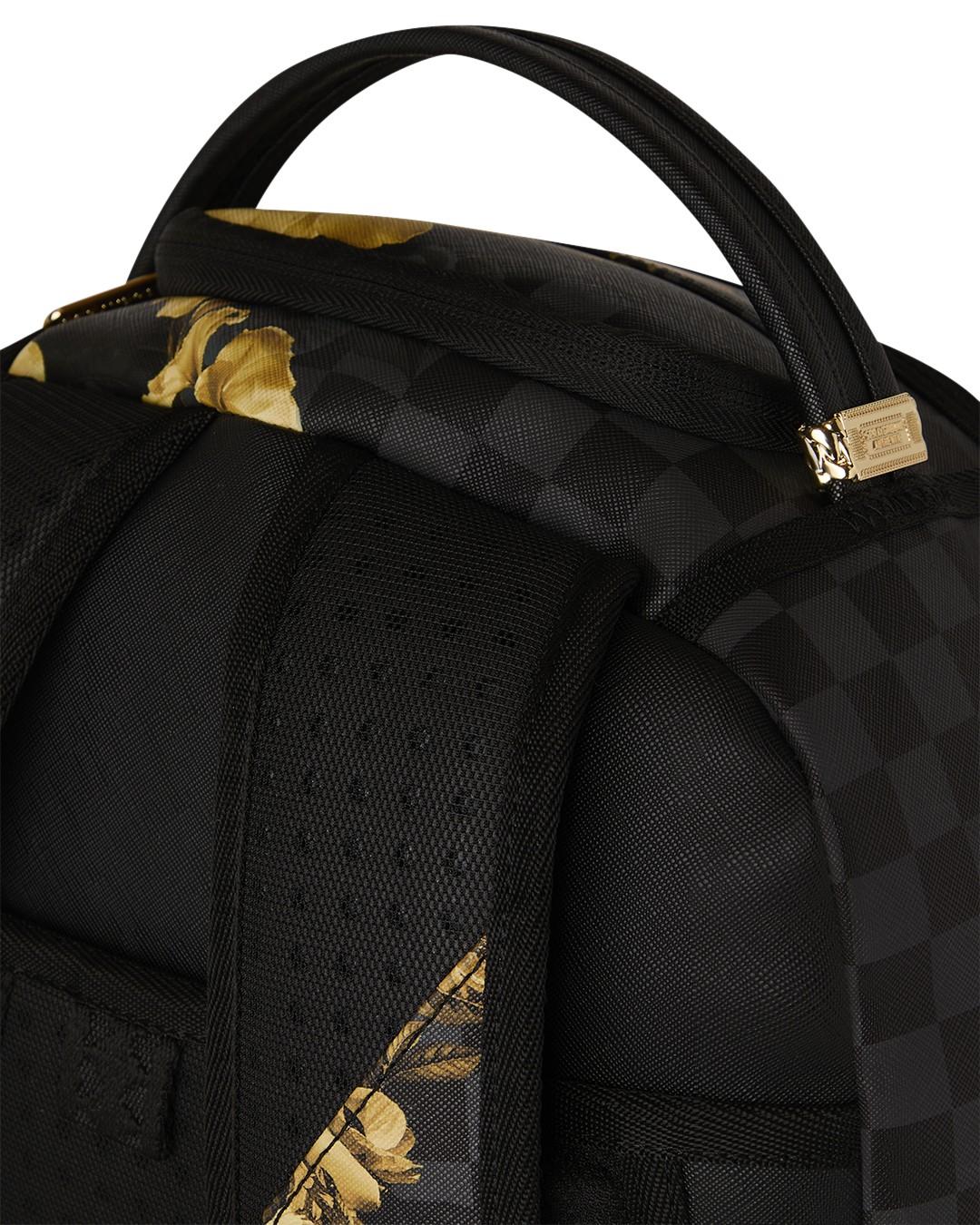 Gold floral remix dlxsv backpack 910B8683 NSZ SPRAYGROUND 