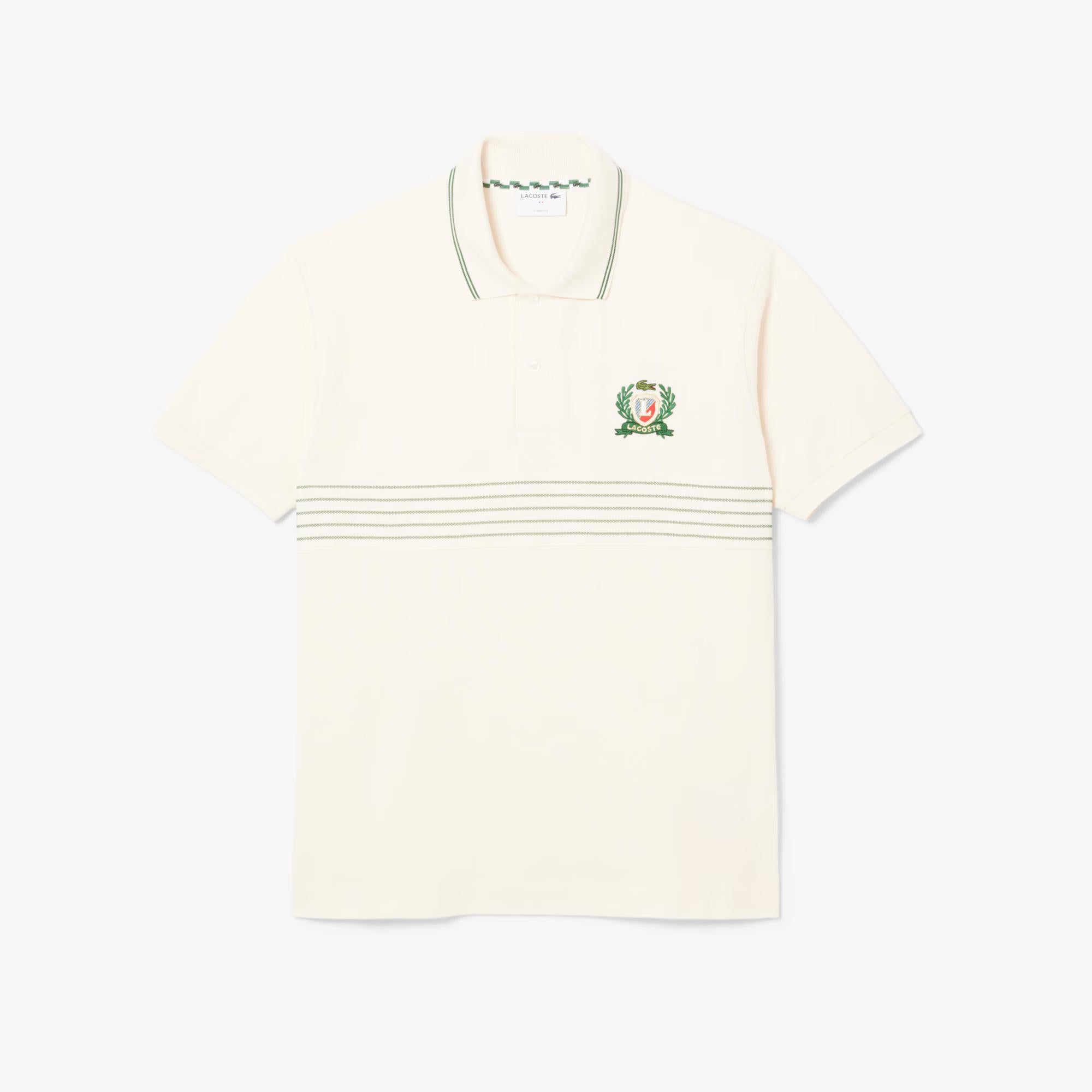 Polo con stemma ricamato PH0037 XFJ LACOSTE 