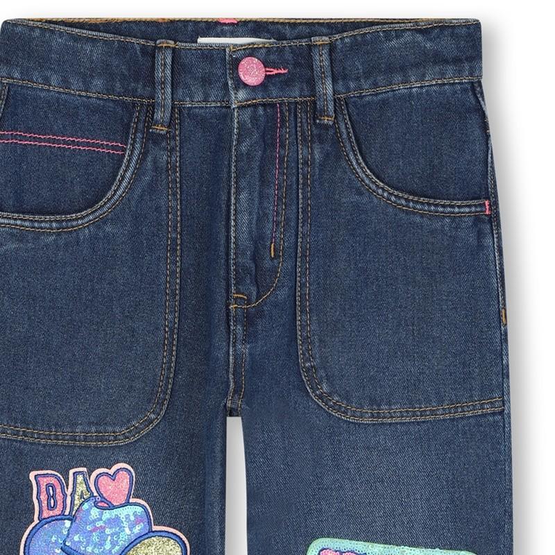 Pantaloni in denim U21327 Z28A BILLIEBLUSH 