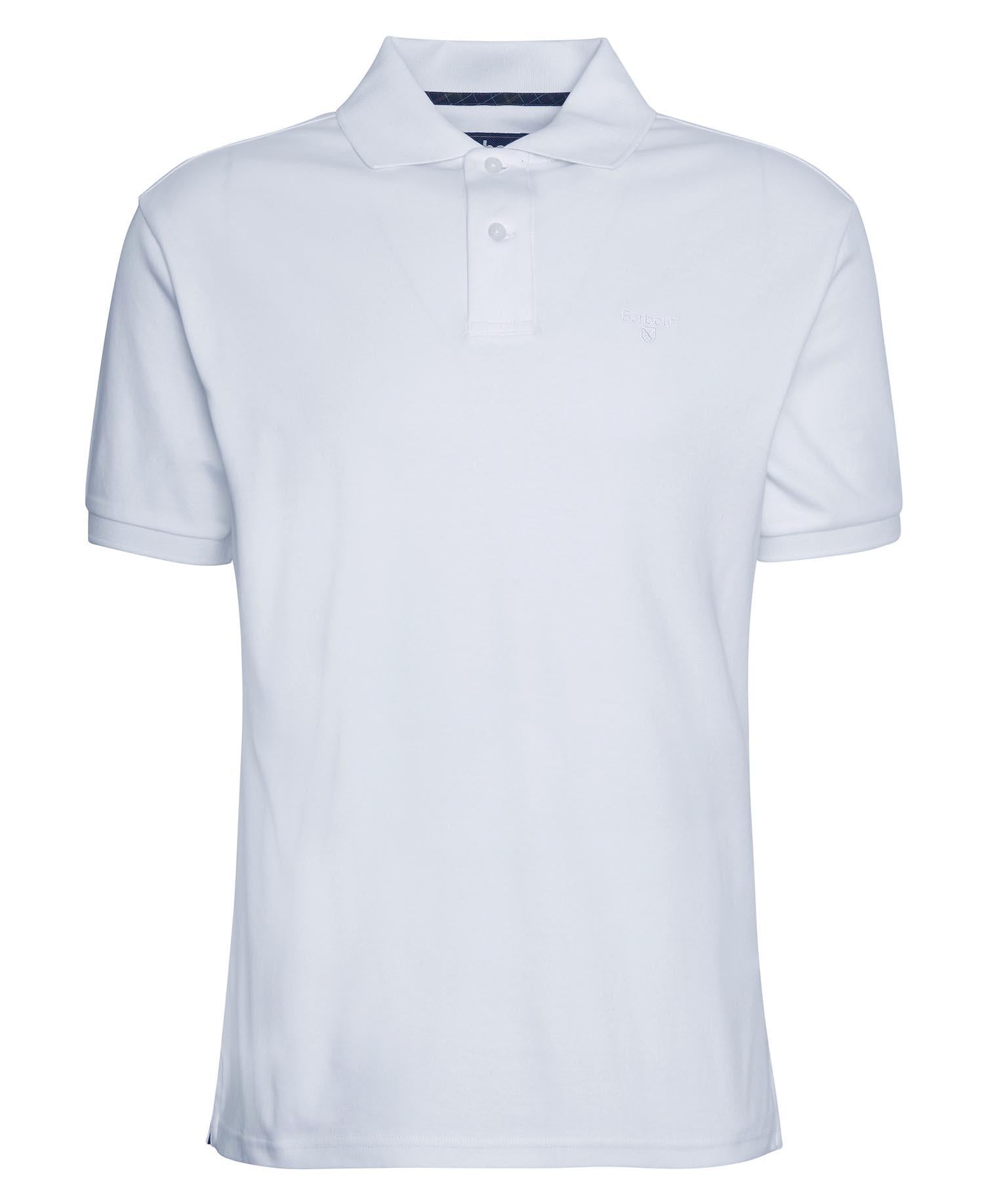 Polo Hylton a maniche corte MML1445 WH11 BARBOUR 