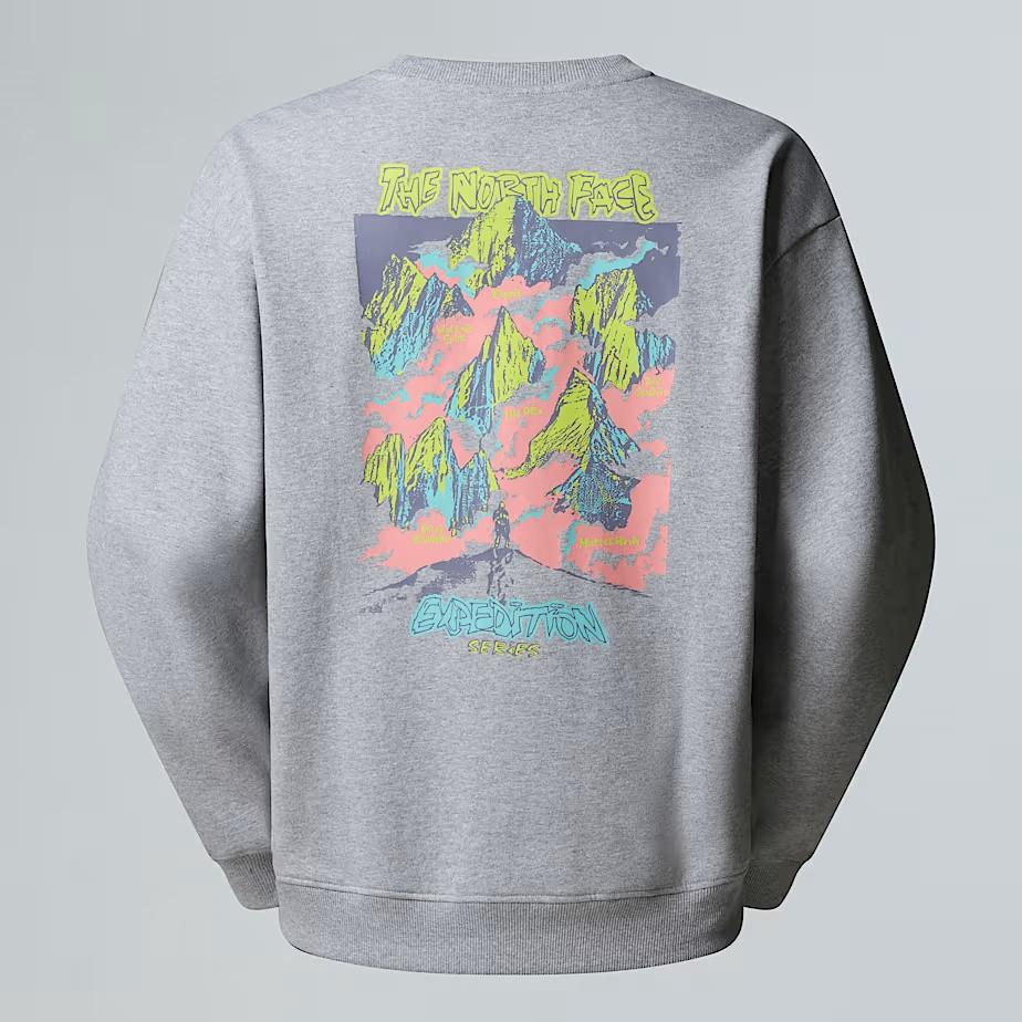 Felpa oversize Expedition Celebration unisex NF0A8E3G DYX1 THE NORTH FACE 