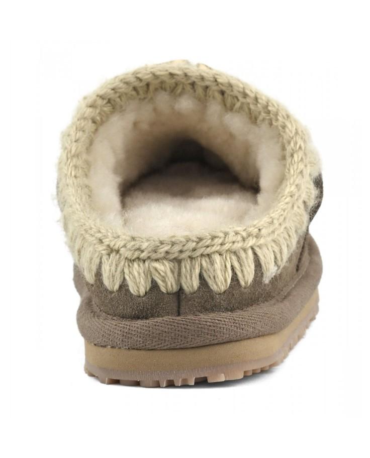 Kids slipper suede MUFK161000A ELGRY MOU 