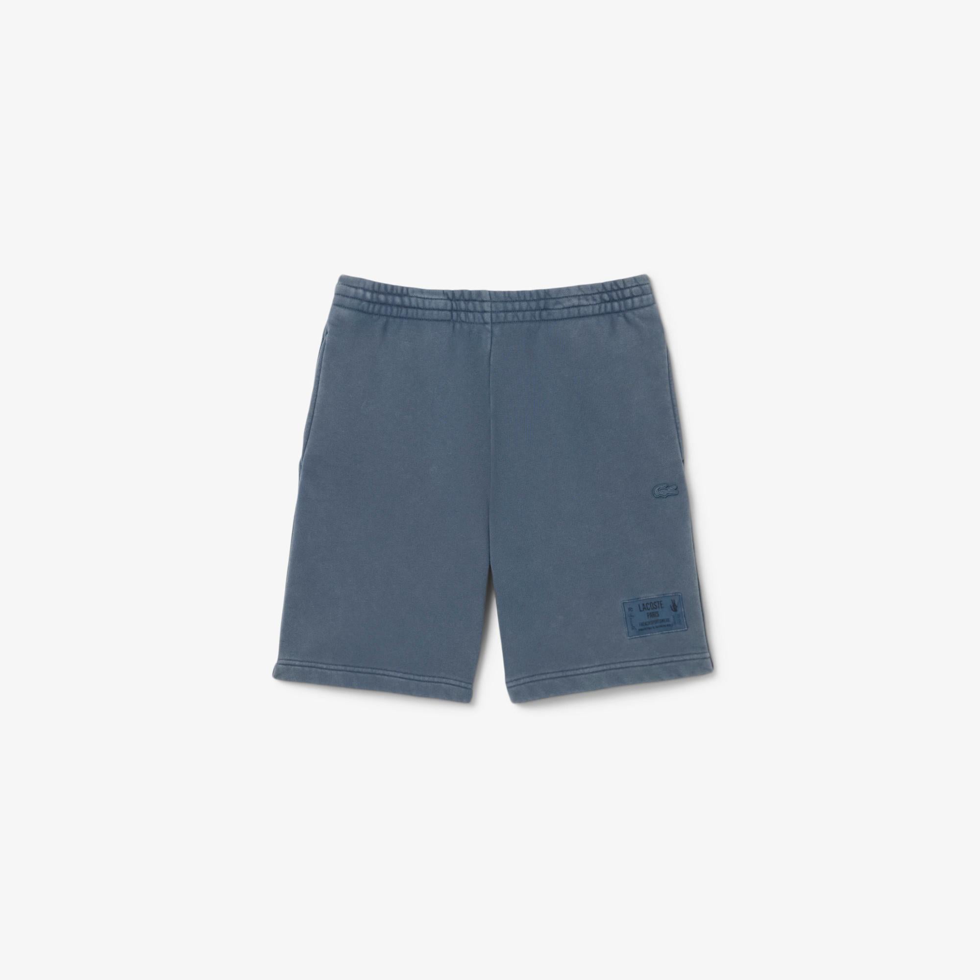 Shorts in cotone felpato GH9925 C7Z LACOSTE 