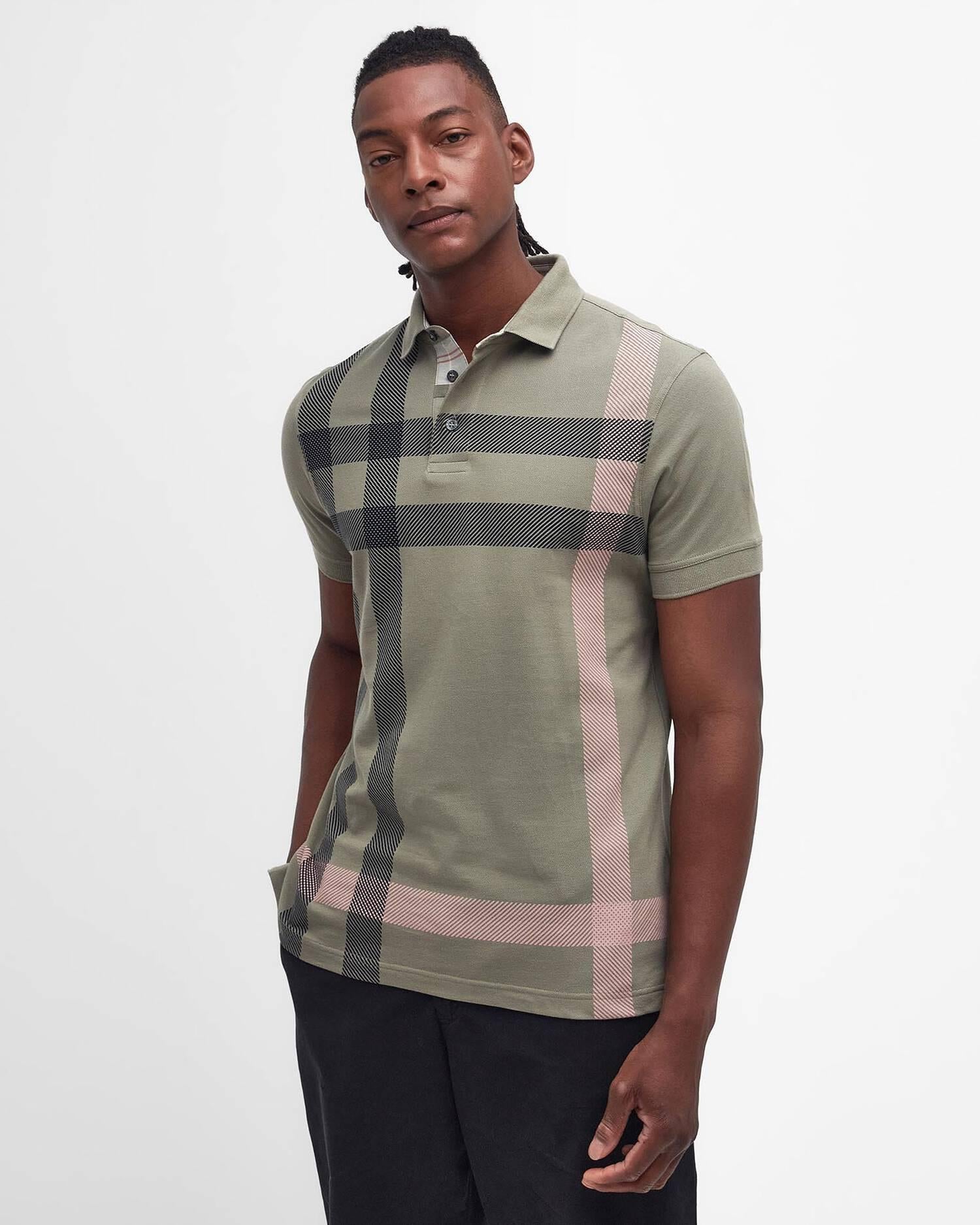 Polo Blaine Oversized Tartan MML1117 OL38 BARBOUR 