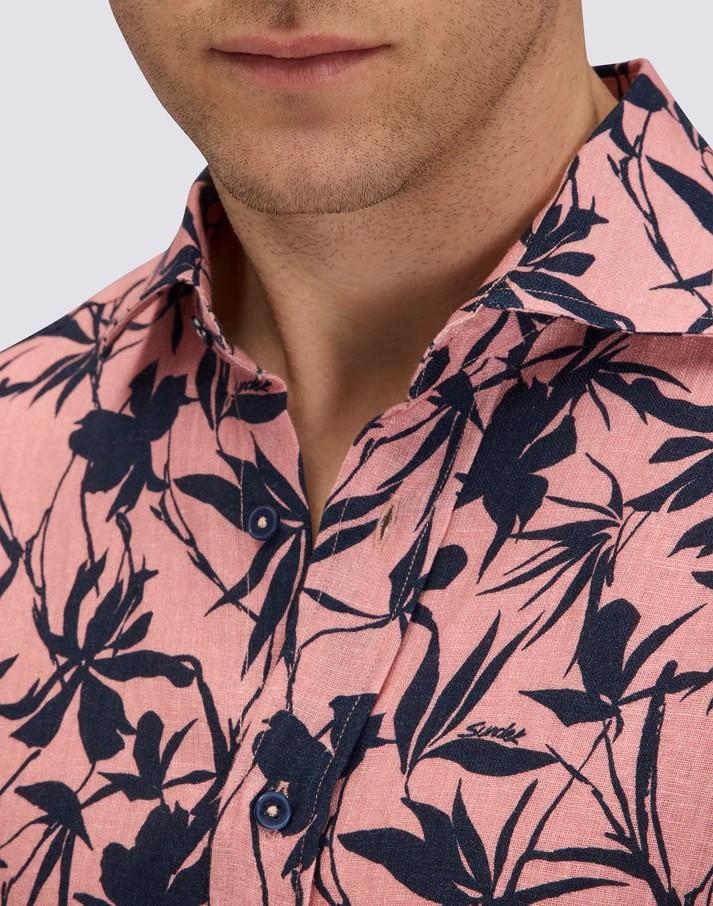 Camicia a mezze maniche stampata GM814SHLI500 A946D SUNDEK 