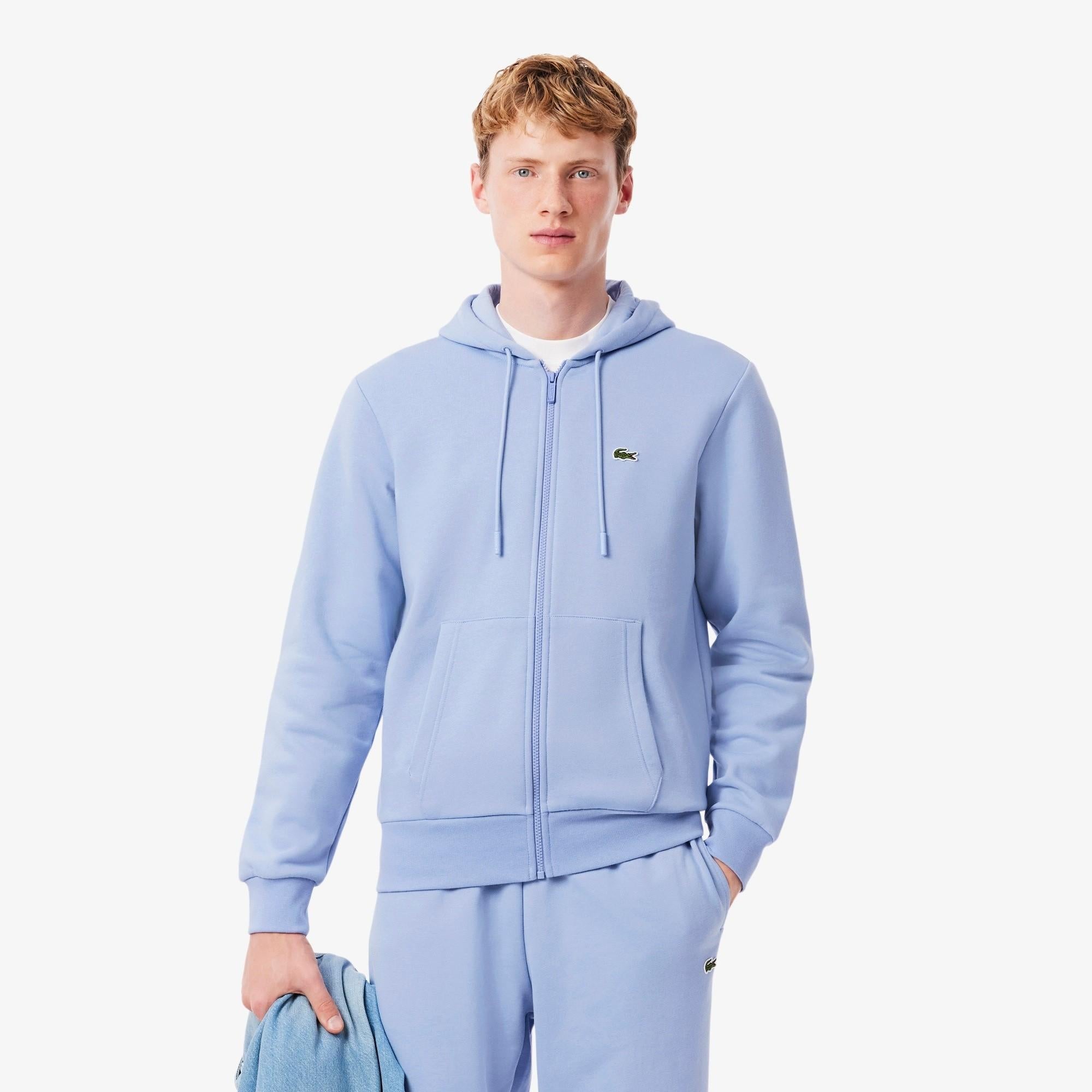 Felpa con cappuccio con zip SH9626 5QD LACOSTE 