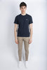 T-Shirt sportiva Tartan New Navy Barbour