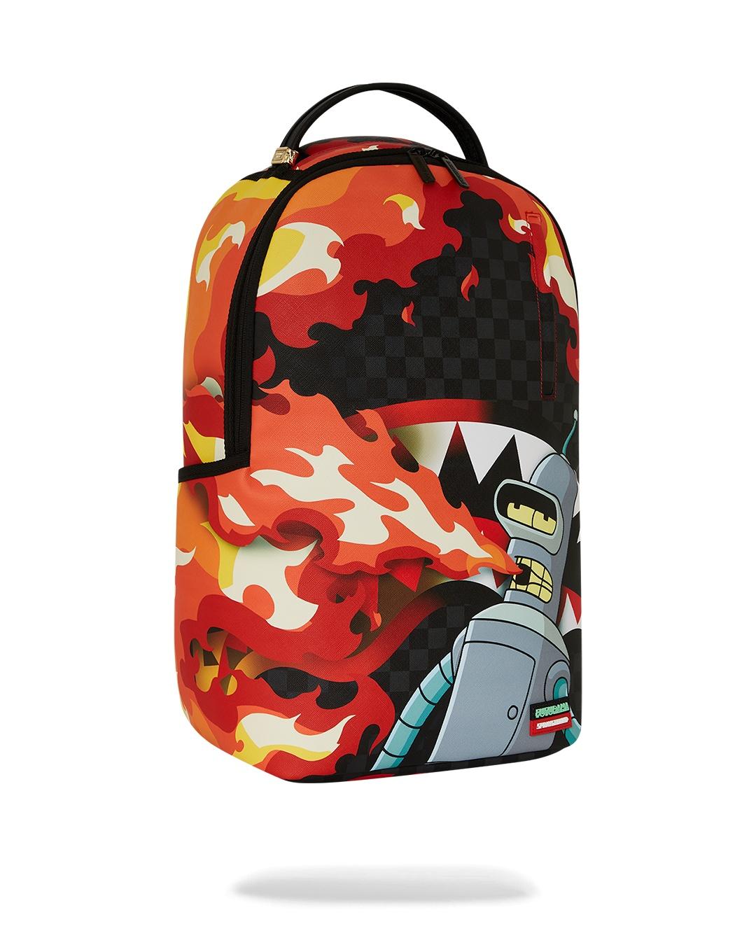 Zaino bender fire drama 910B7795 NSZ SPRAYGROUND 