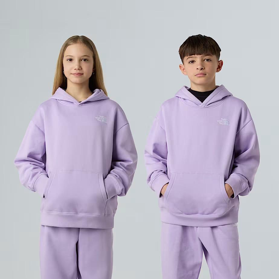 Felpa oversize con cappuccio NF0A89HAA QZI1 THE NORTH FACE 