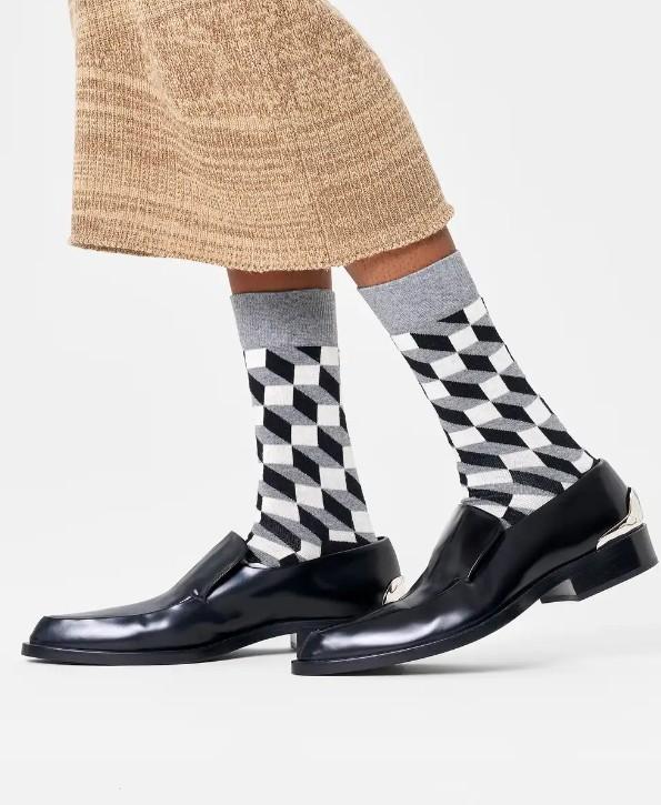 Filled Optic Sock FIO01W 9350 HAPPY SOCKS 