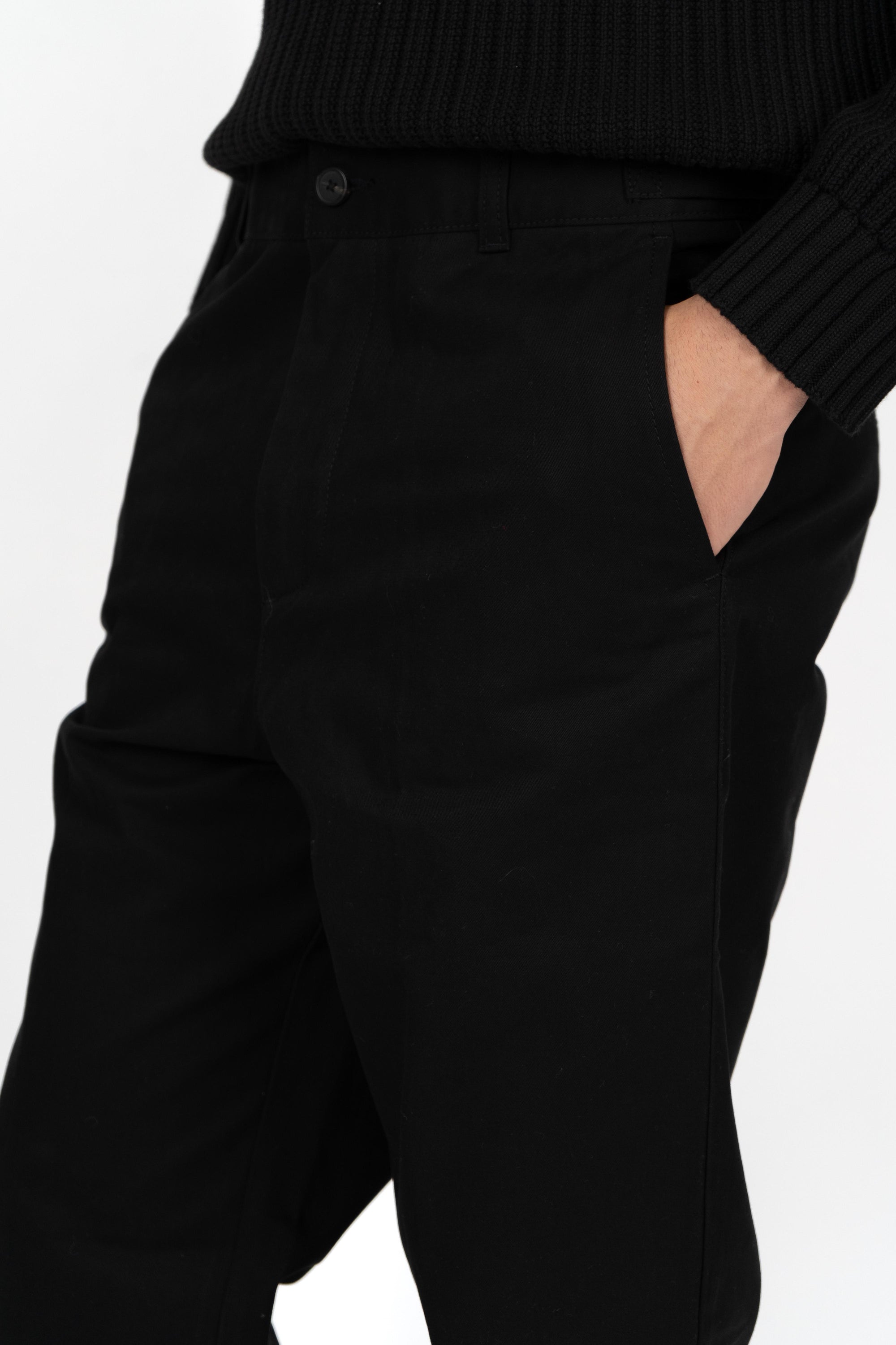 Chino slim fit in twill di cotone mercerizzato 50541394 001 HUGO 