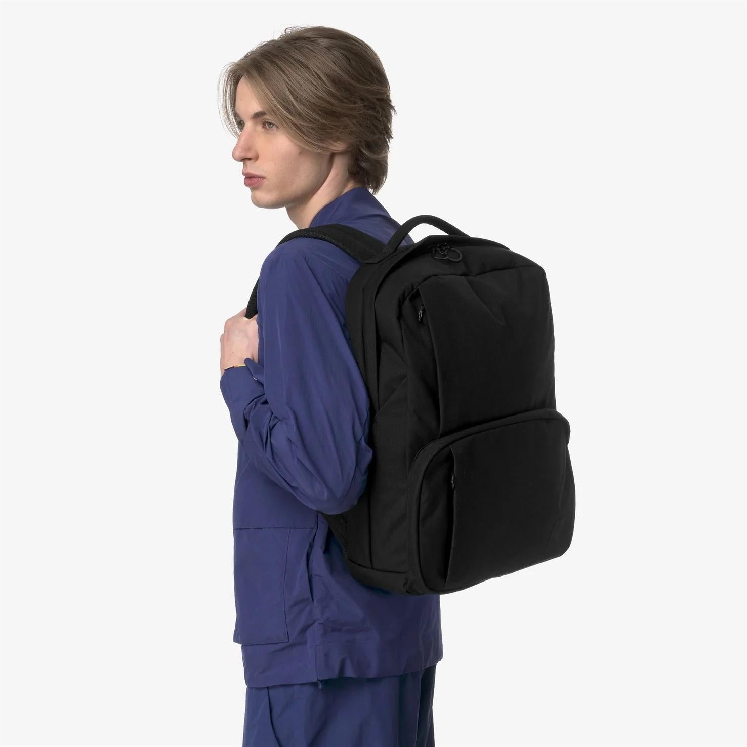 Zaino Da Viaggio Con Custodia Per Computer Portatile nero K4136MW USY K-WAY ACCESSORIES 