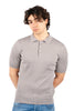Cotton knit polo shirt
